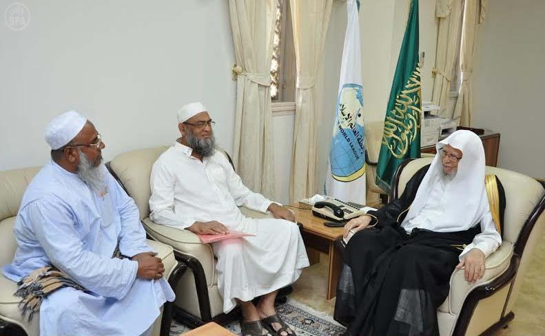 الدكتور التركي يستقبل رئيس جمعية علماء الإسلام في بورما