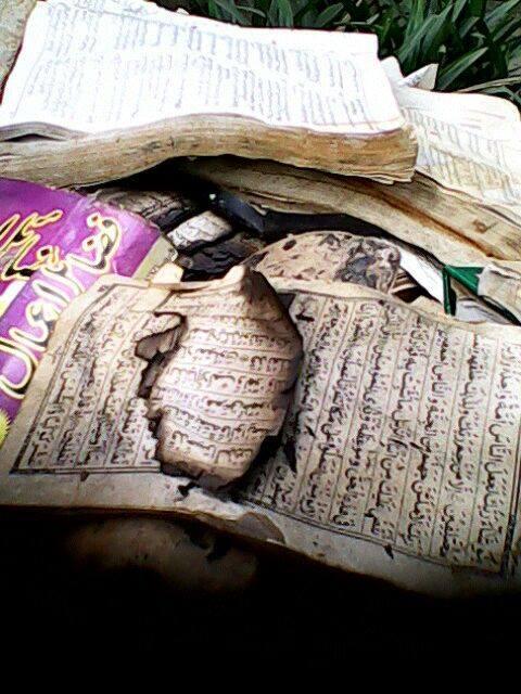 ميانمار تهين المصحف الشريف بركله وتمزيقه
