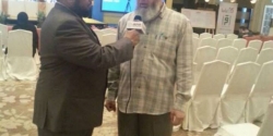 د. قدرة الله : من شدة اهتمامي قرأت كتيب التعريف بمأساة الروهنجيين حرفا حرفا