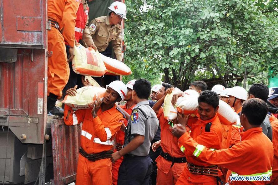 شركات صينية في ميانمار تنضم لجهود الإغاثة من الفيضانات