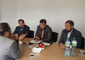 وفد من ARU و GRC يزور في جنيف الشبكة الدولية للحقوق والتنمية