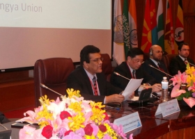 مدير اتحاد (ARU) يستعرض قضية الروهنجيا في مؤتمر للأقليات بتايوان