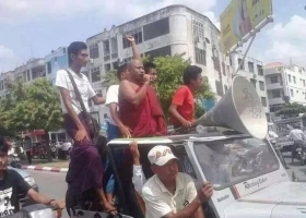 غضب خلال تشييع ضحية لأعمال العنف بين البوذيين والمسلمين في بورما